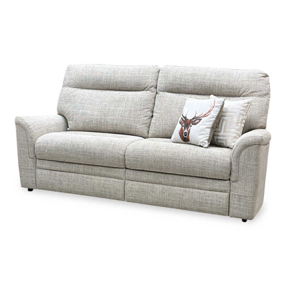 Parker Knoll ‘Hudson 23’ Dash Oatmeal 001497-0051 Fabric Large 2 Seater Sofa