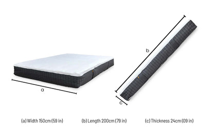 Emma Mattress Original Hypoallergenic Foam Mattress - King