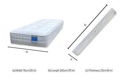 Sleep Story Natural Comfort Firm Mattress - Small Single Furniture Village