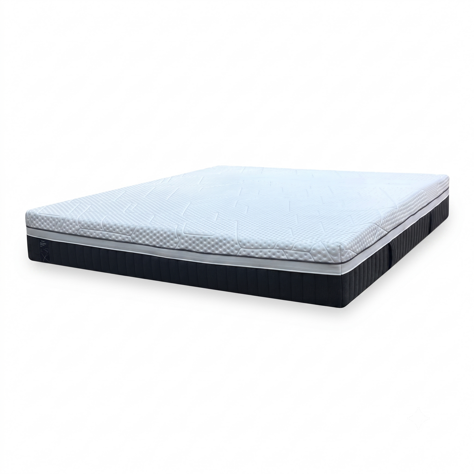 Emma Mattress Diamond Deluxe Hybrid Soft Tension Diamond Cool Foam Mattress - Super King Furniture Village