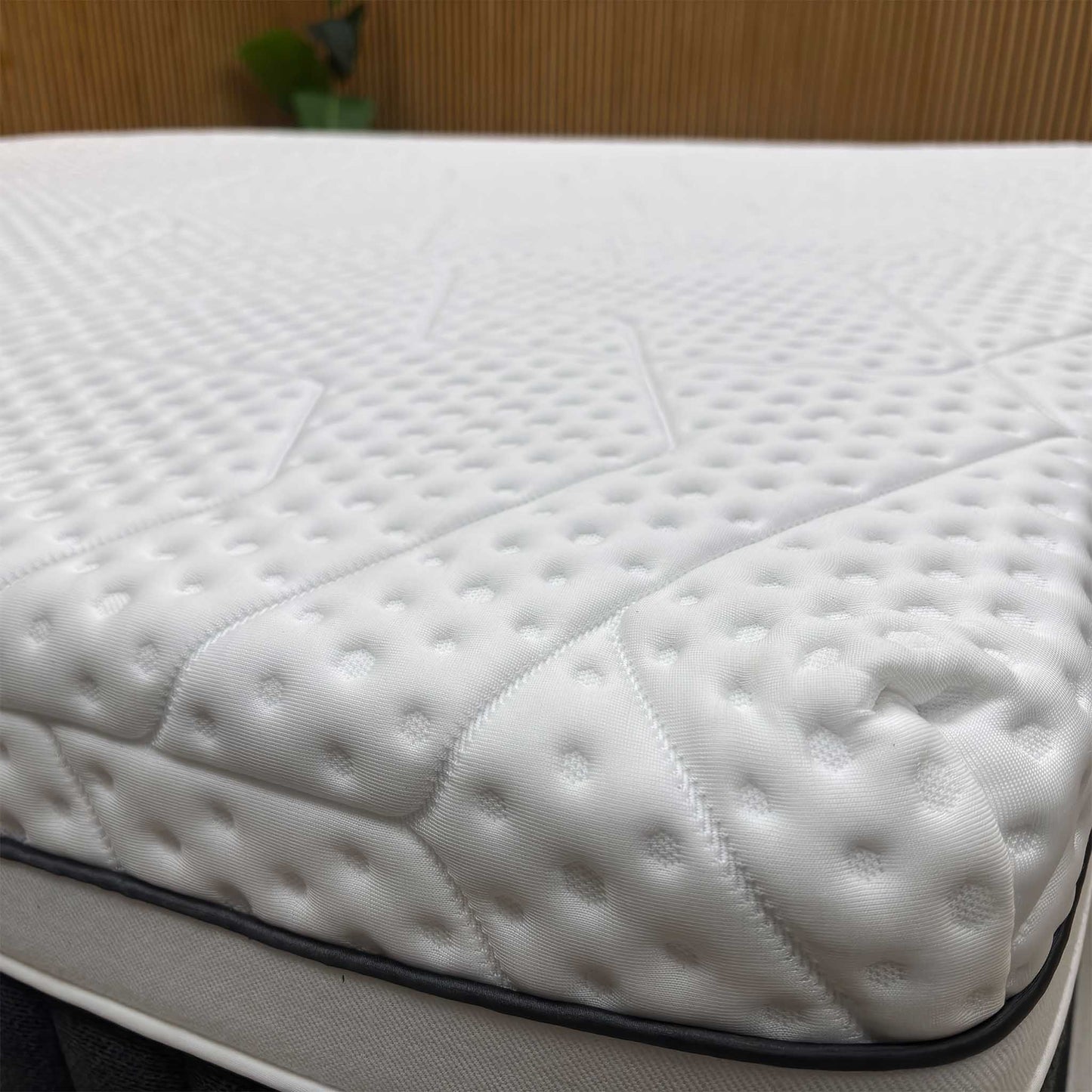 Emma Mattress Diamond Deluxe Hybrid Soft Tension Diamond Cool Foam Mattress - Super King Furniture Village