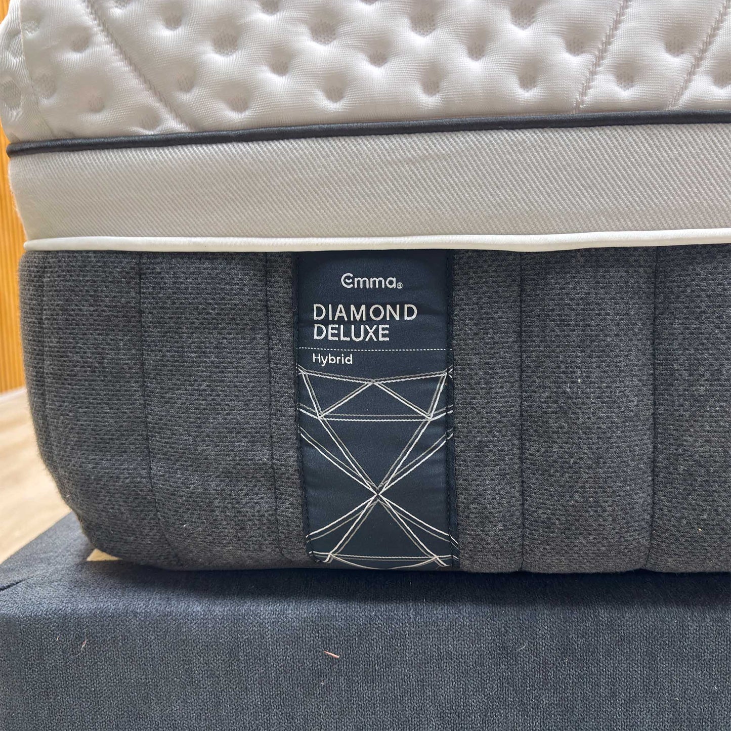 Emma Mattress Diamond Deluxe Hybrid Soft Tension Diamond Cool Foam Mattress - Super King Furniture Village