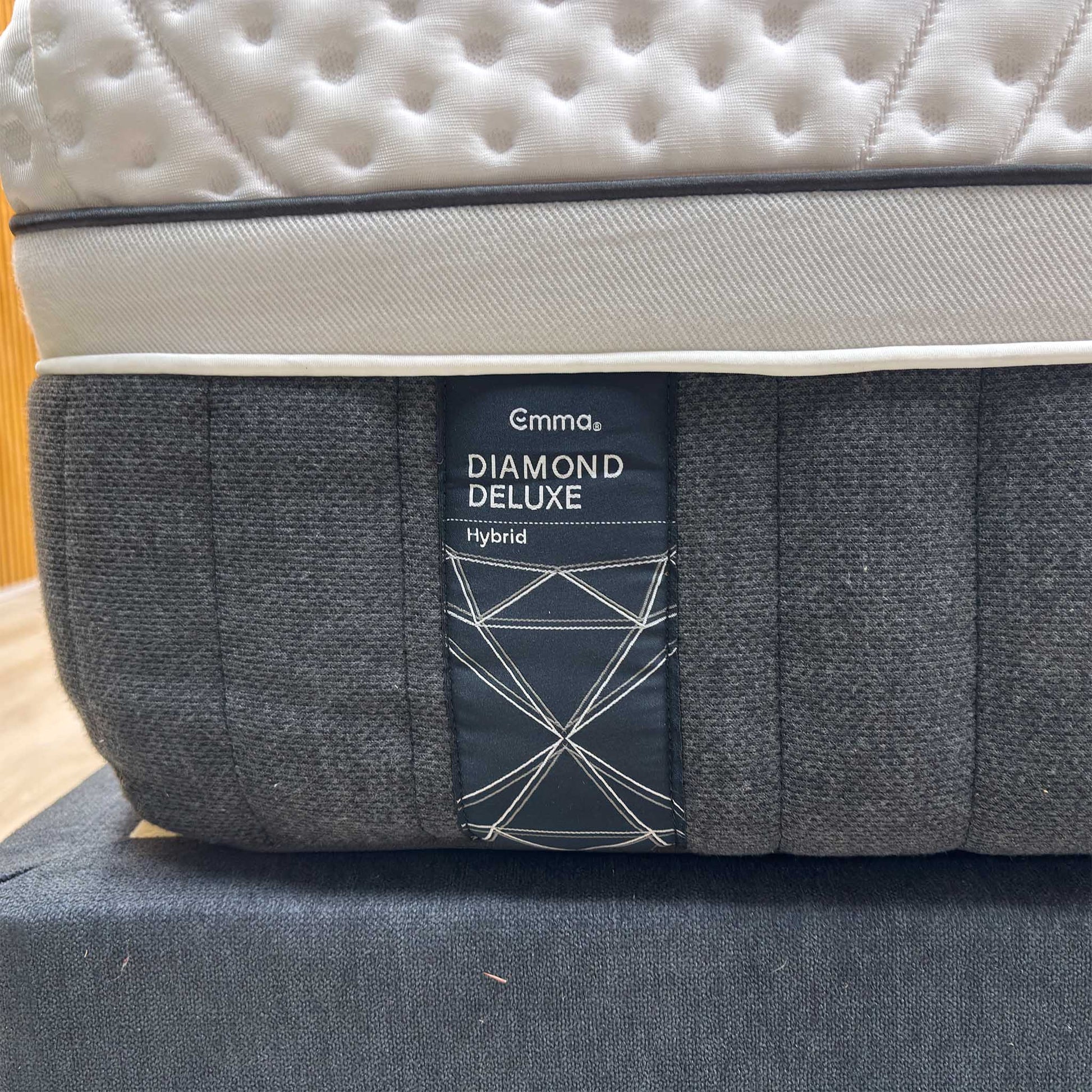 Emma Mattress Diamond Deluxe Hybrid Soft Tension Diamond Cool Foam Mattress - Super King Furniture Village