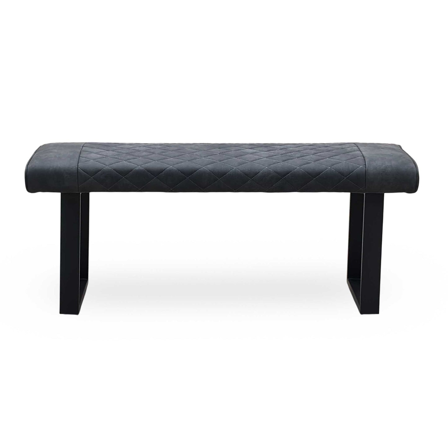 ‘Warrior' Grey Fabric Standard Dining Bench Furniture Village