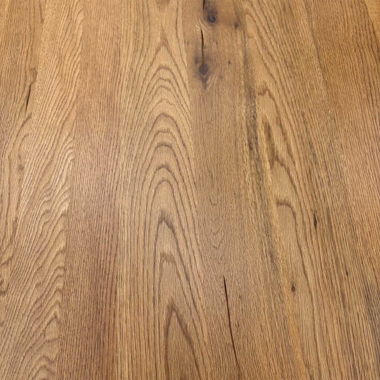Bodahl ‘Terra’ 1 Oil Solid Oak Straight Top 220cm Dining Table with Metal Star Base Furniture Village