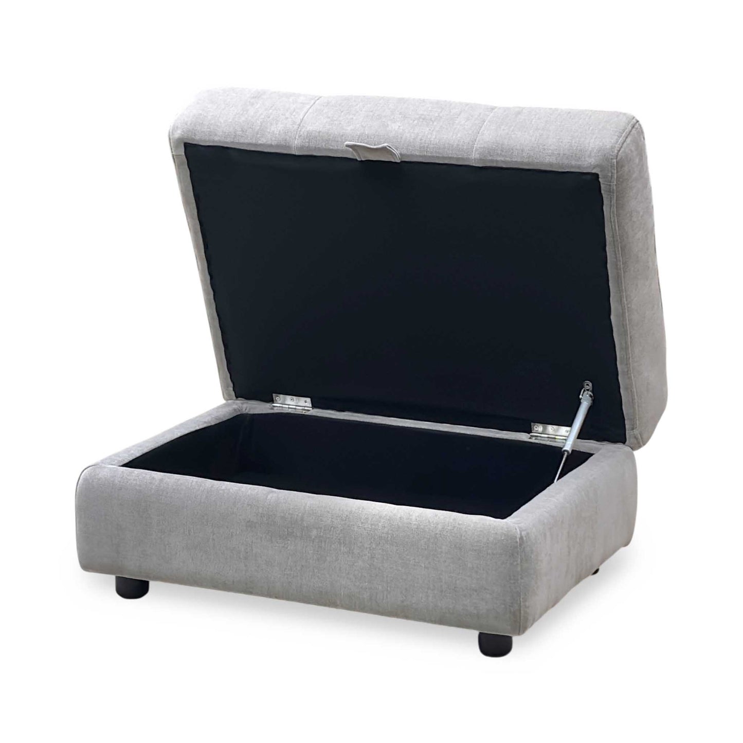 ‘Dinky’ Manhattan Nutmeg Fabric Large Storage Footstool Furniture Village
