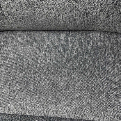 'Costa' Power Recliner Charcoal Grey Weave Fabric Left Hand Corner Sofa with Cupholders, Storage and Bluetooth Speakers and Power Headrests Thornbrook (a Joseph James brand)