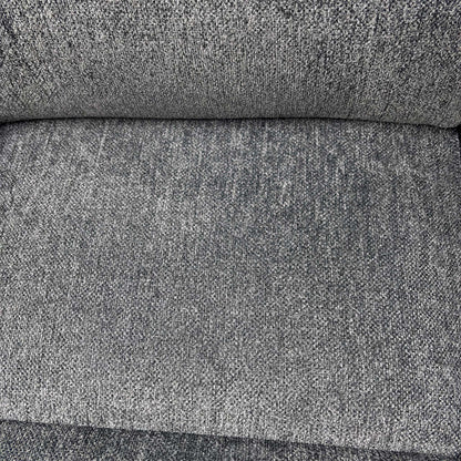 'Costa' Power Recliner Charcoal Grey Weave Fabric Right Hand Corner Sofa with Cupholders, Storage and Bluetooth Speakers and Power Headrests Thornbrook (a Joseph James brand)