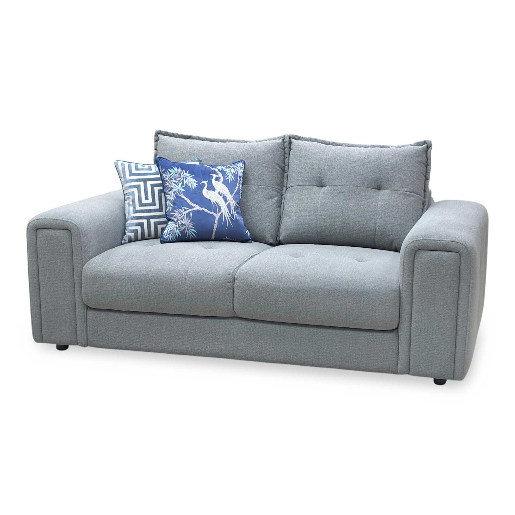 'Goliath' Oxford 94029 Storm Fabric 2 Seater Fabric Sofa Furniture Village
