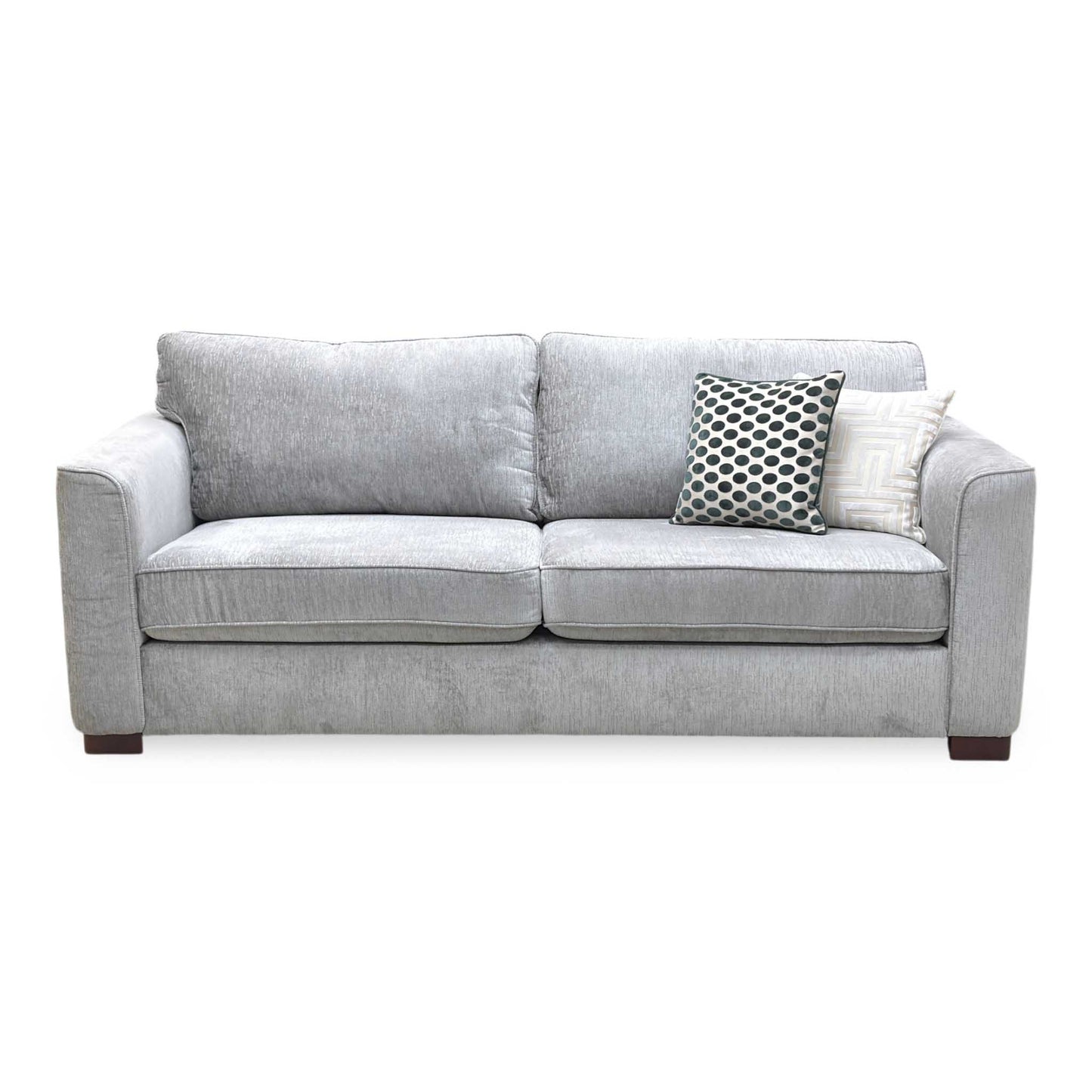 'Elora’ Warm Grey Fabric 4 Seater Sofa Furniture Village