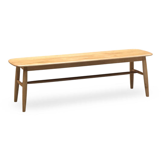 ‘Stockholm’ Light Oak Solid Oak Dining Bench Furniture Village
