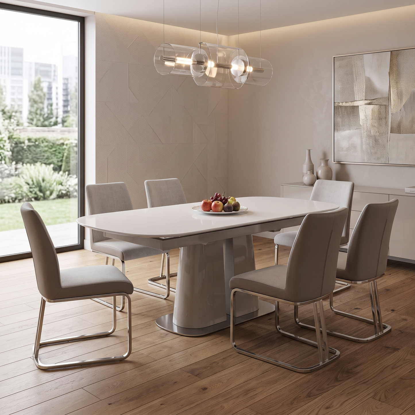 ‘Cashmere’ Fixed Dining Table