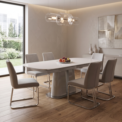 ‘Cashmere’ Fixed Dining Table