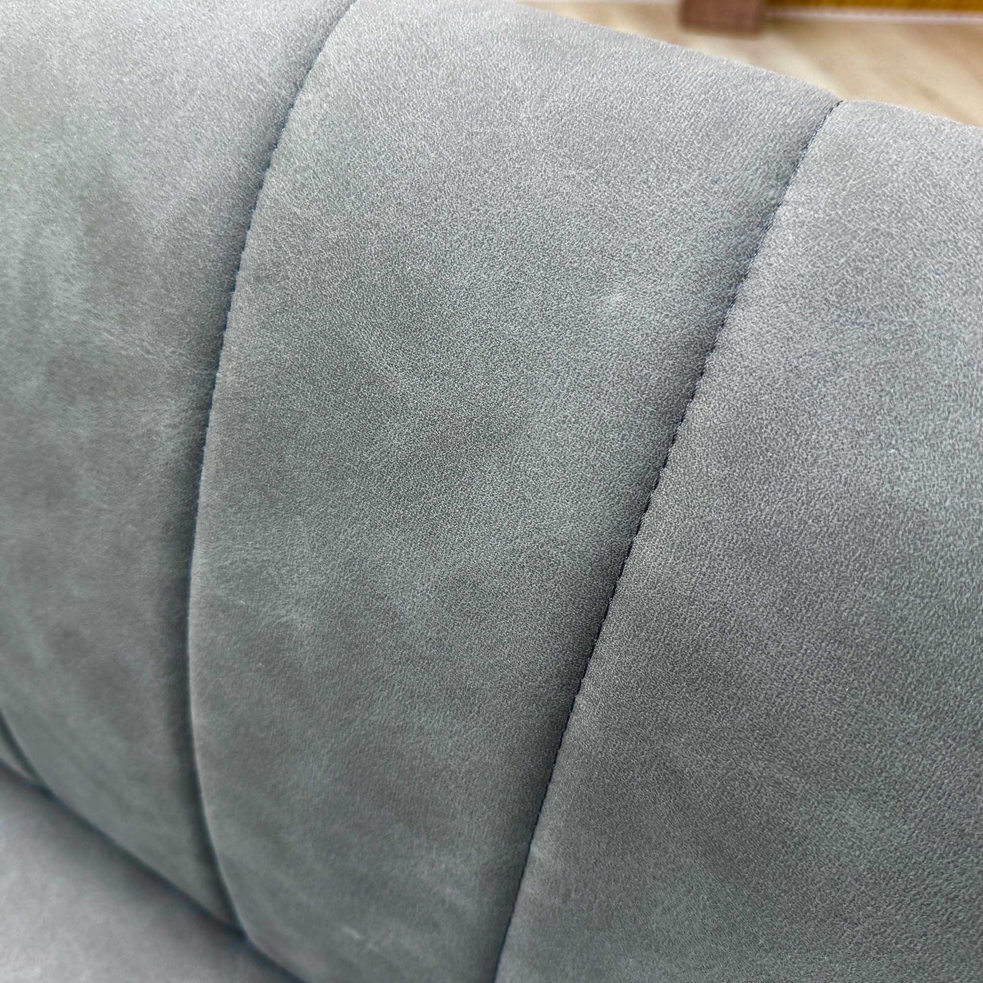 'Grigio' Grey Faux Leather Left-Hand Facing Corner Dining Bench Furniture Village