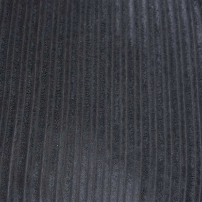 'Celine' Black Celine Cord Fabric Right Arm Facing 2 Seater Pillow Back Corner Sofa DFS