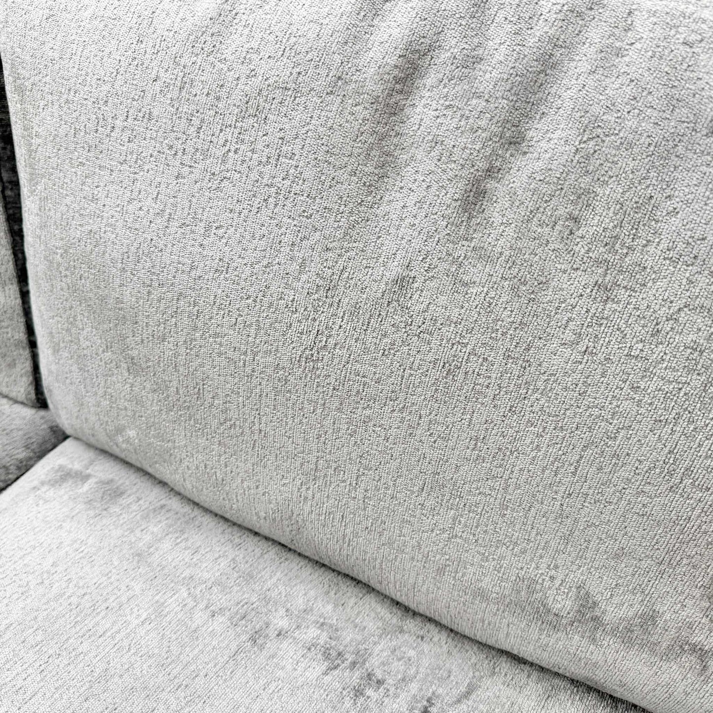 'Salerno' Light Grey Fabric Standard Back 4 Seater Split Frame Sofa Very.com