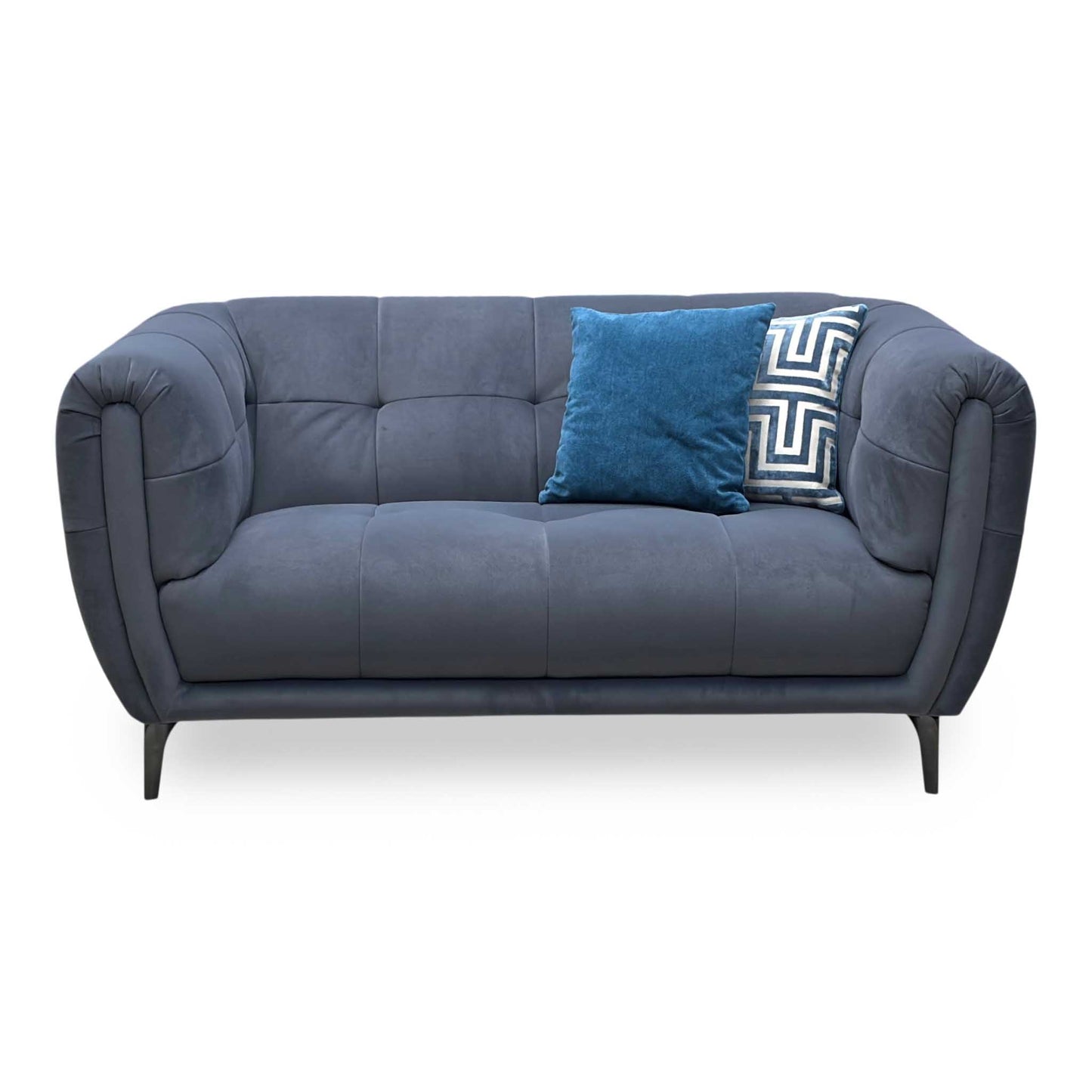 ‘Sienna’ Opulence Royal Blue 50495 Fabric 2 Seater Sofa Furniture Village