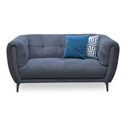 ‘Sienna’ Opulence Royal Blue 50495 Fabric 2 Seater Sofa Furniture Village