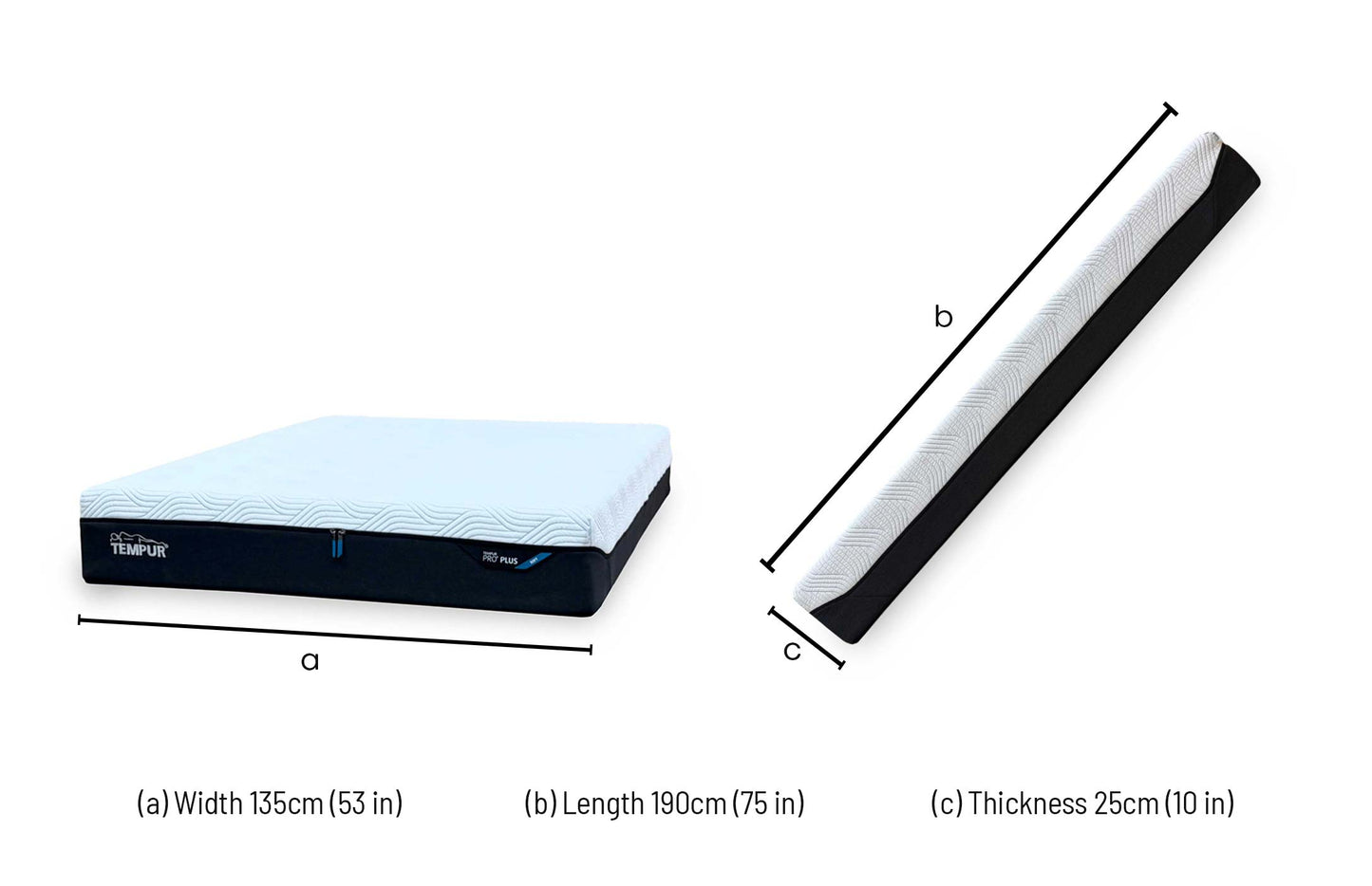 TEMPUR Pro Plus SmartCool Soft Mattress - Double