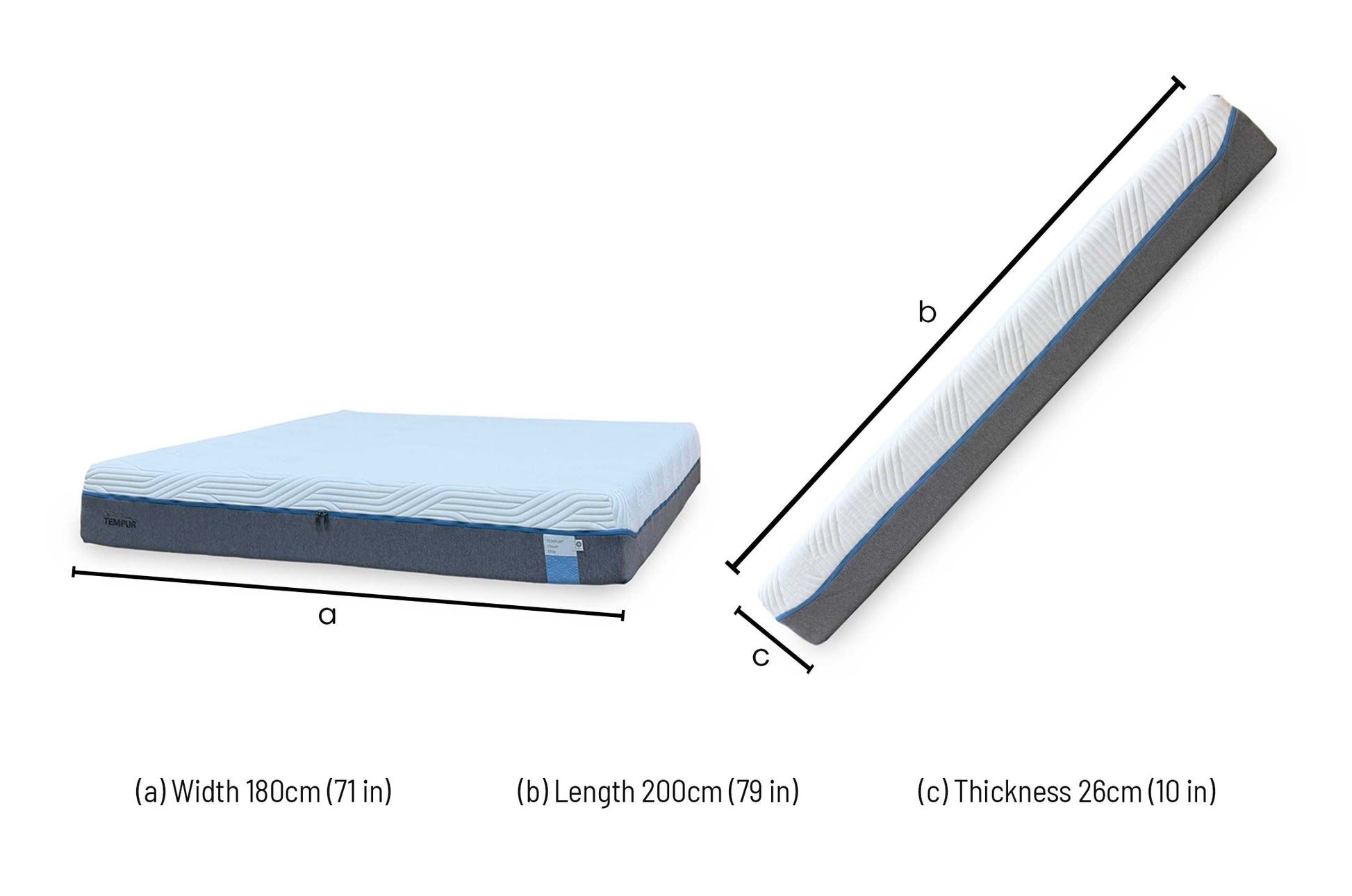 TEMPUR Cloud Elite Mattress - Super King – view 6