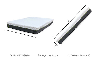 Emma Medium Hybrid Mattress - King