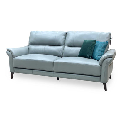 ‘Winner’ Montana Cat-60_33 Granite Leather 3 Seater Sofa Furniture Village