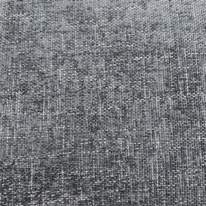 ‘Tabitha’ Slate Blue Woven Fabric Bench Stool Furniture Village