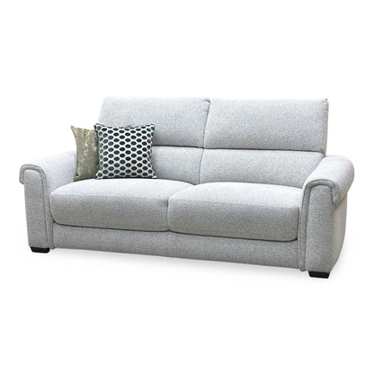 ‘Nixon’ Fab-Mil-R104 Oyster Fabric 3 Seater Sofa Furniture Village