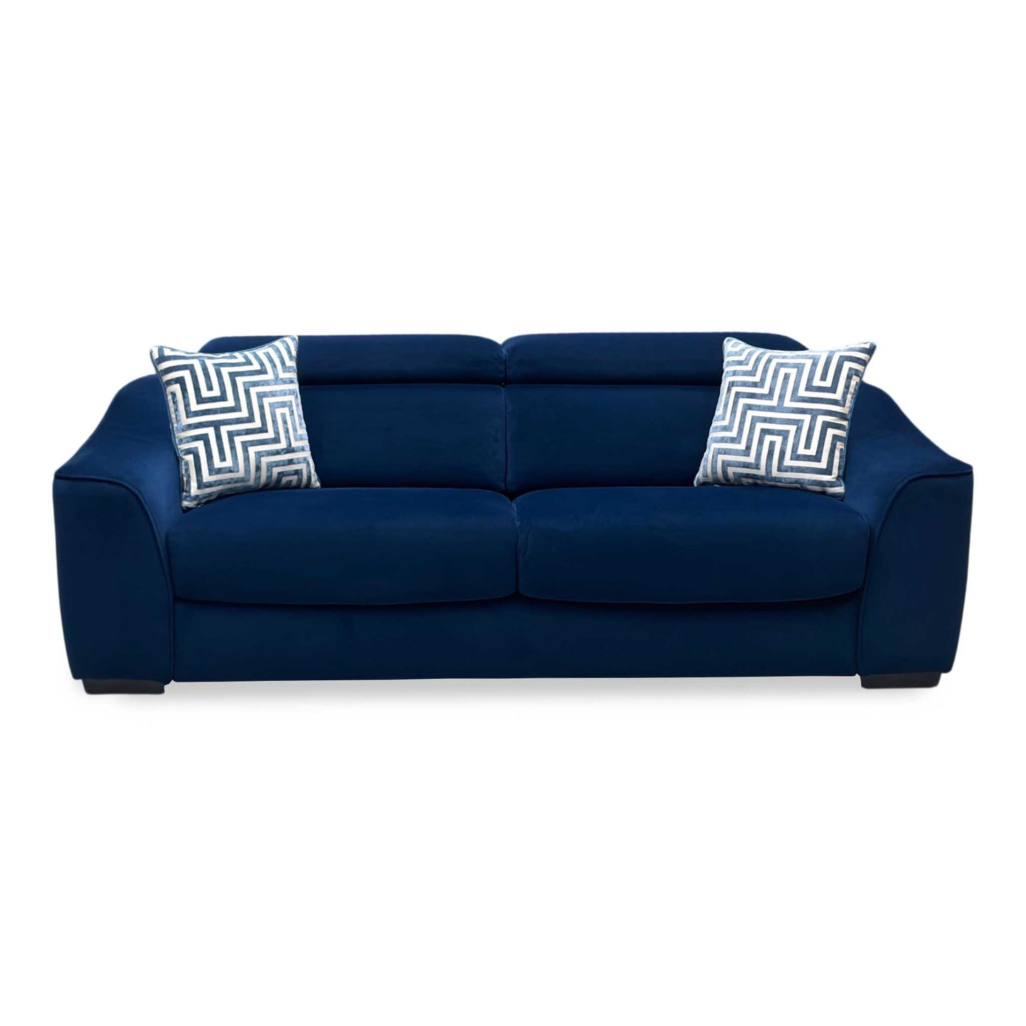 ‘Elixir’ Royal Blue Fabric 3 Seater Sofa Bed Furniture Village