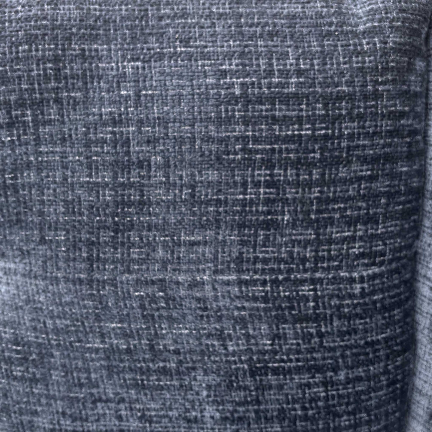 'Allure' Coco Indigo Woven Fabric 3 Seater Classic Back Sofa + Snuggler Chair Furniture Village
