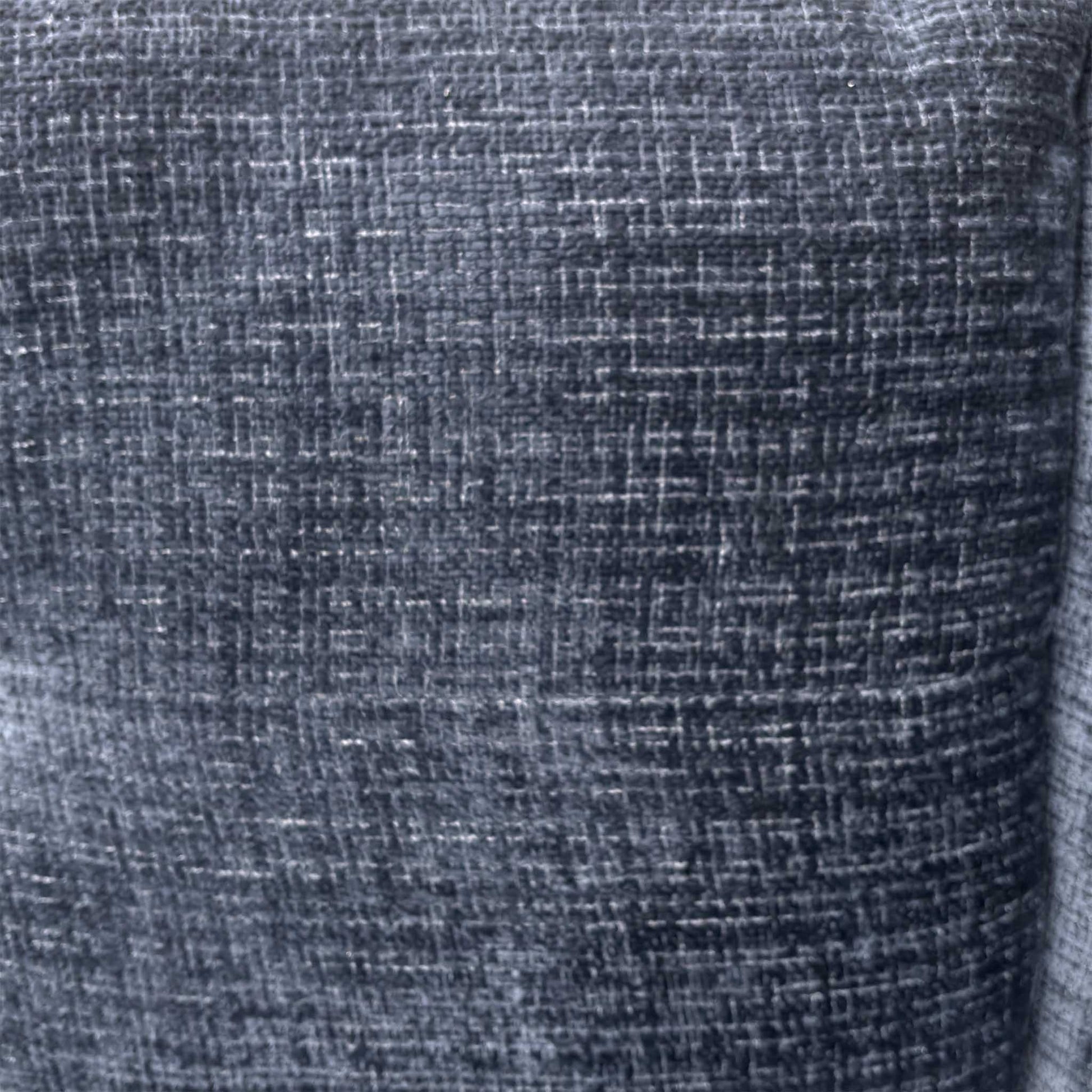 'Allure' Coco Indigo Woven Fabric 3 Seater Classic Back Sofa + Snuggler Chair Furniture Village