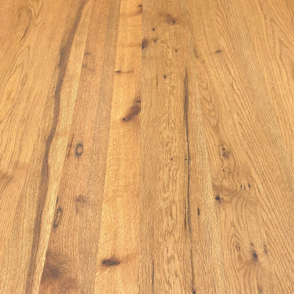 Bodahl ‘Terra’ 1 Oil Solid Oak Straight Top 240cm Dining Table with Tension Bolt X-Leg Furniture Village