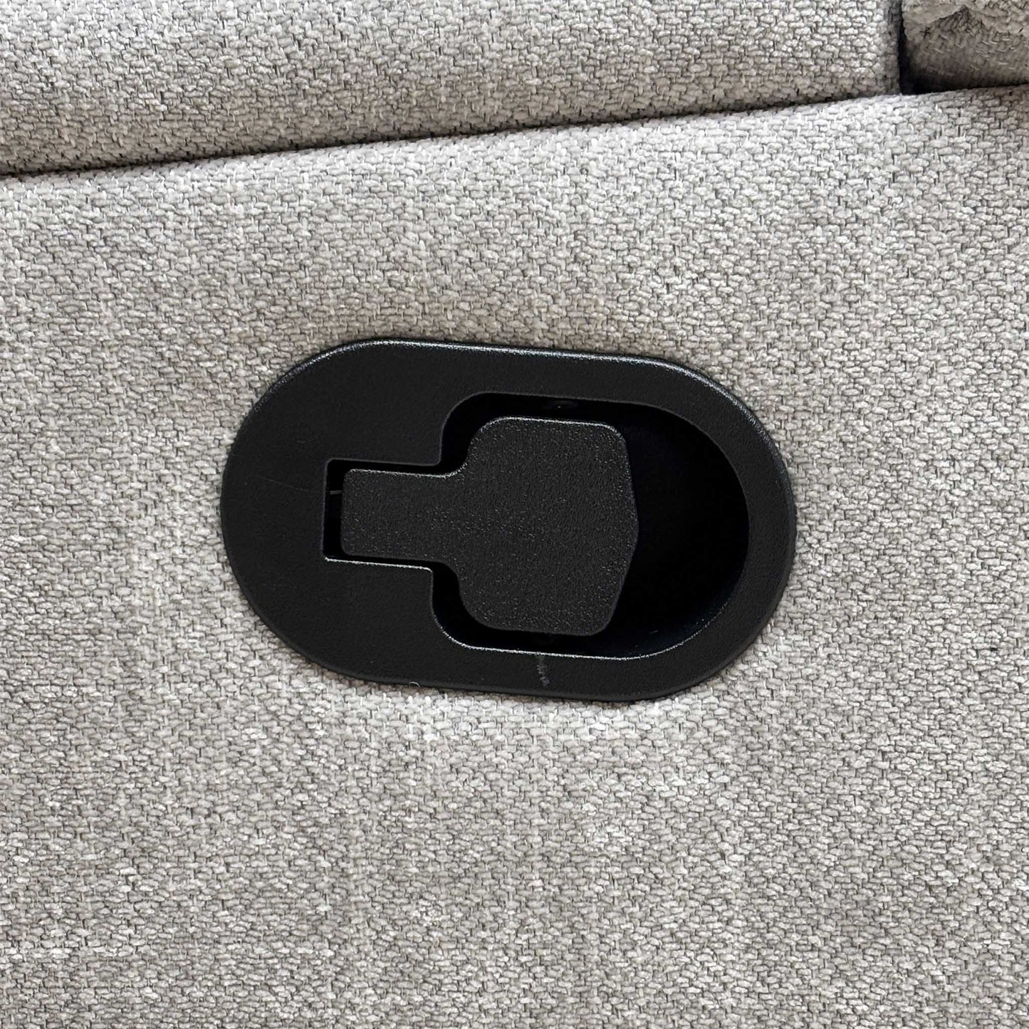 ‘Olivia’ Grey Fabric Manual Recliner Armchair Thornbrook (a Joseph James brand)