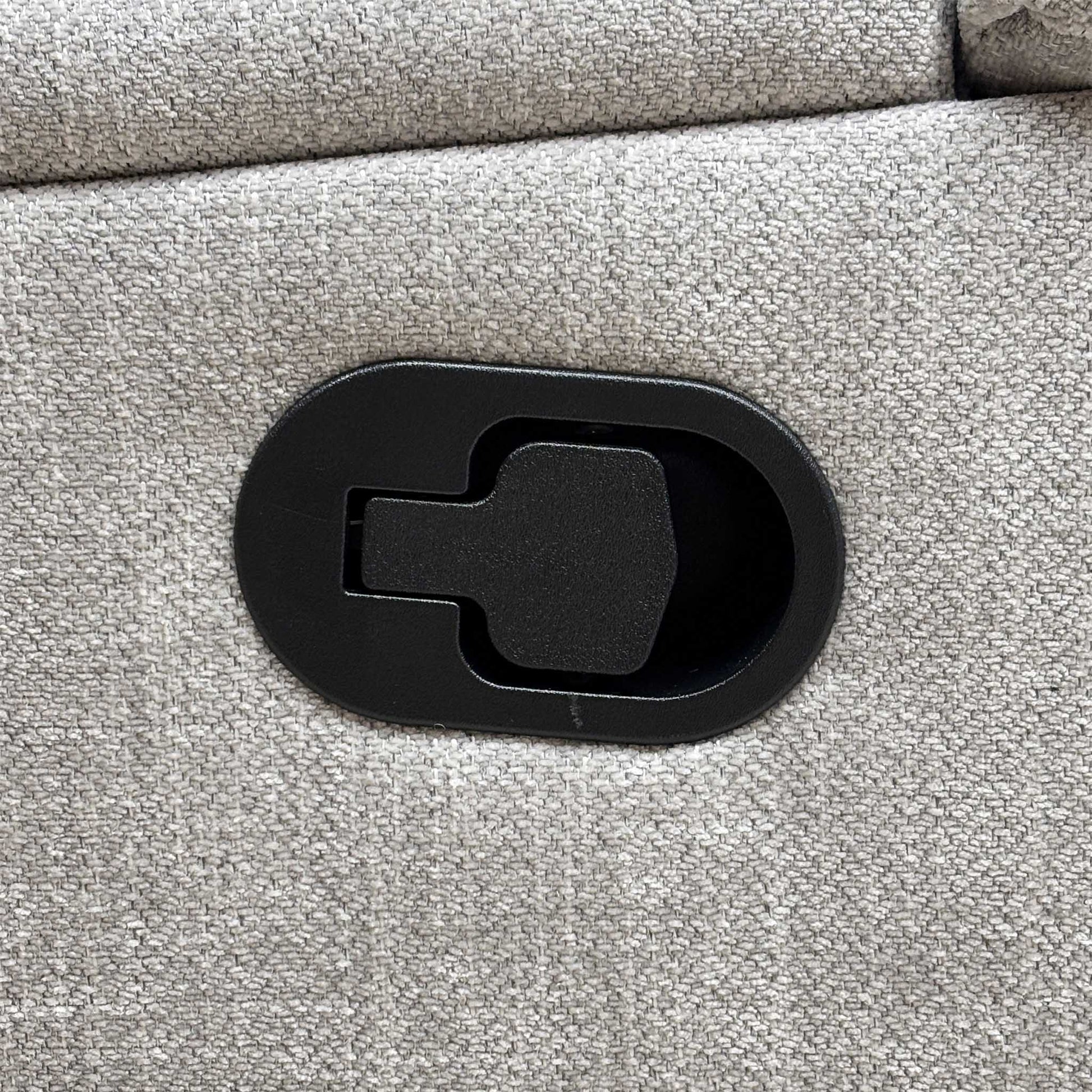 ‘Olivia’ Grey Fabric Manual Recliner Armchair Thornbrook (a Joseph James brand)