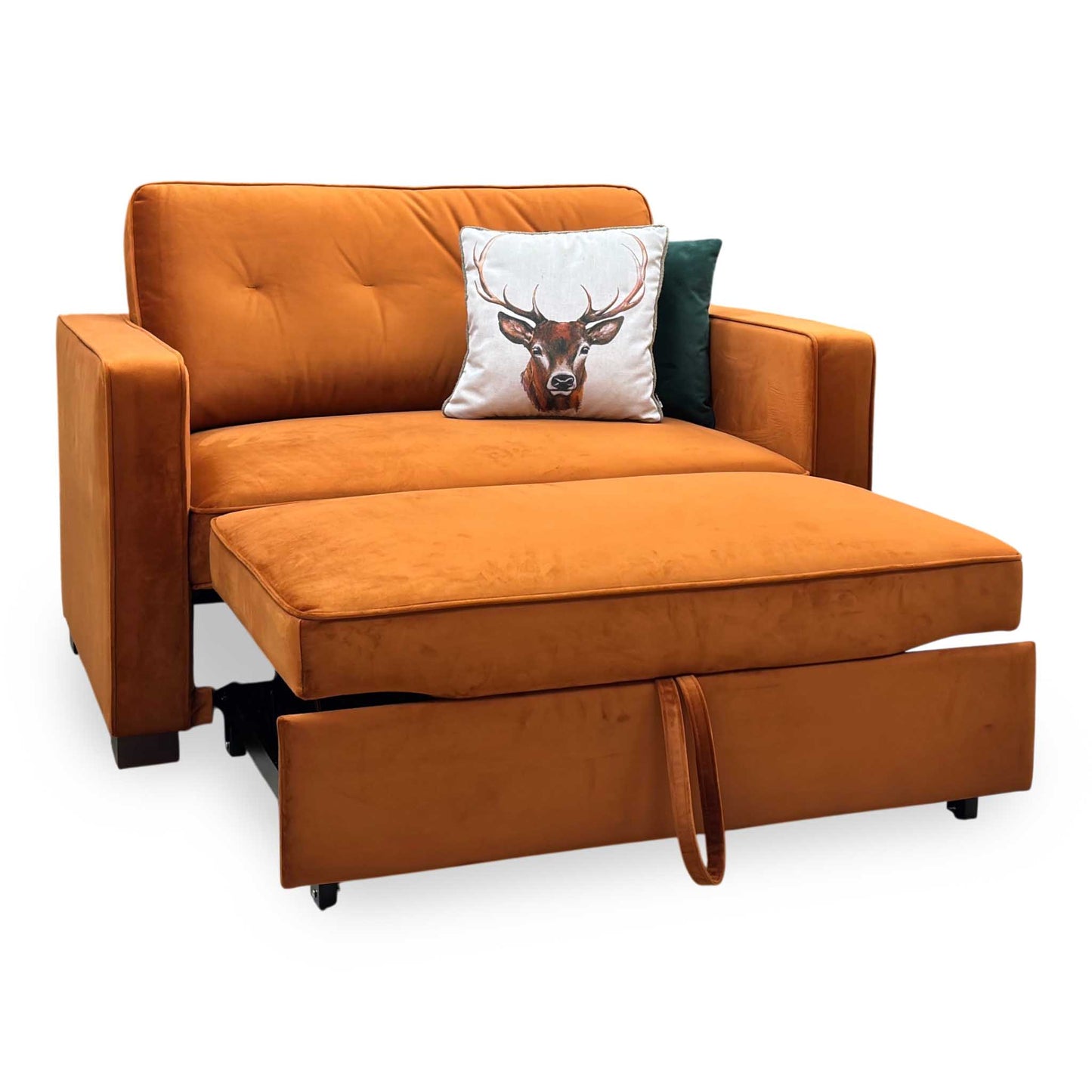 Waldo Sofa Bed 1400 WPF - Rust Thornbrook (a Joseph James brand)