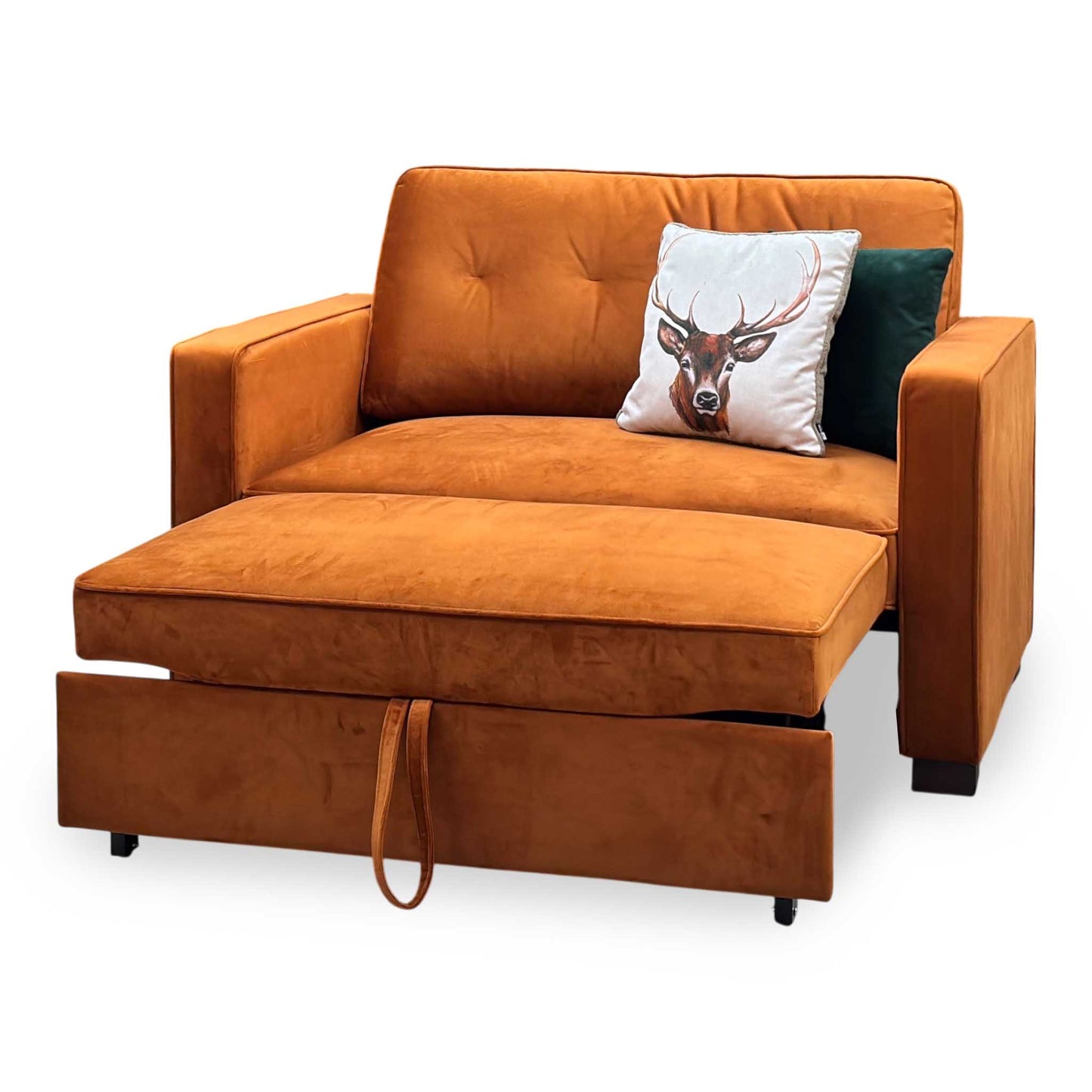 Waldo Sofa Bed 1400 WPF - Rust Thornbrook (a Joseph James brand)