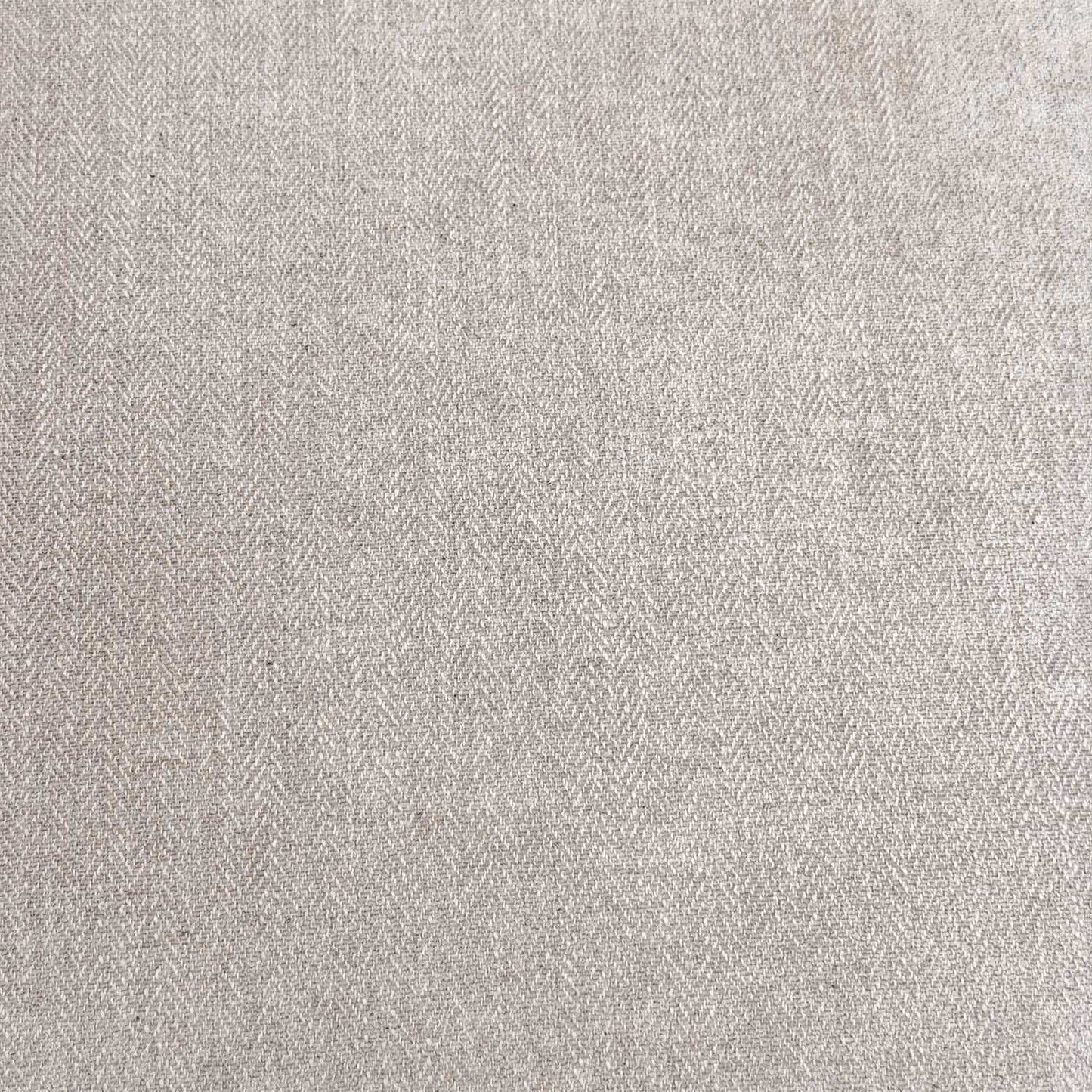 ‘Blenheim’ Darwin Ivory Fabric 4 Seater Scatter Back Sofa + Large Fur Footstool