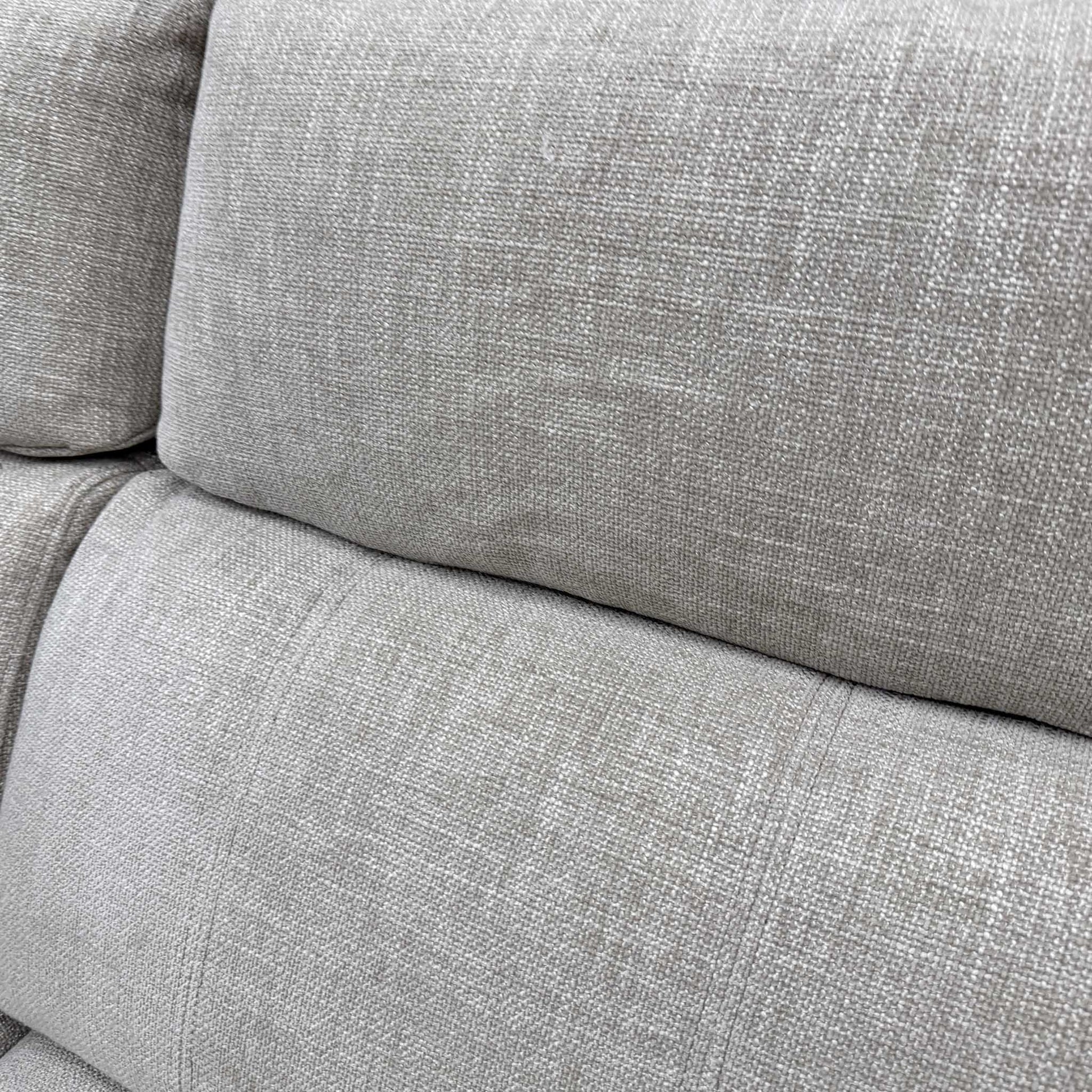 'Moet' Anivia Khaki Fabric 2 Seater Power Recliner Sofa with Telescopic Headrests Furniture Village