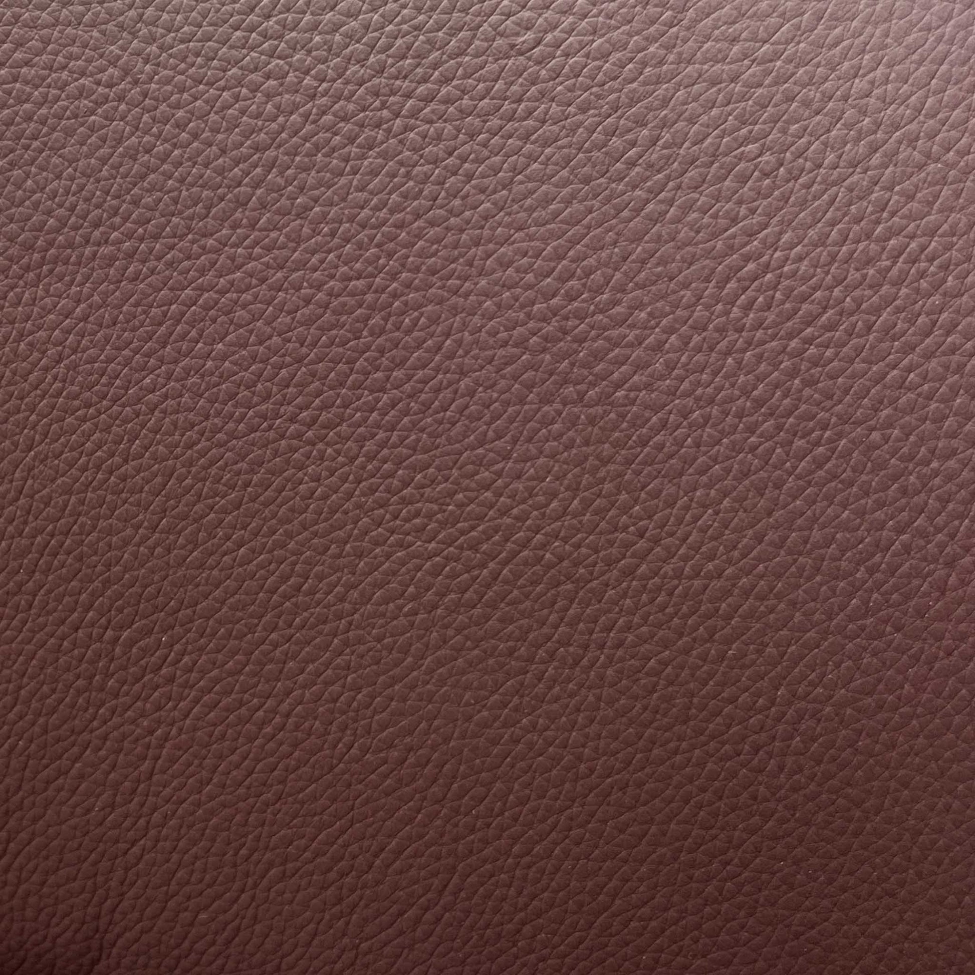 ‘Vino’ Cat-40_30 Oslo Mulberry Burgundy Leather 3 + 3 Seater Power Recliner Sofa Set with Power Headrests and Heated Seats Furniture Village