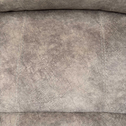‘Moreno’ Bfa-Bnn-R28 Grey Velvet Fabric Power Recliner Corner Sofa with Power Headrests + Armless Unit Furniture Village