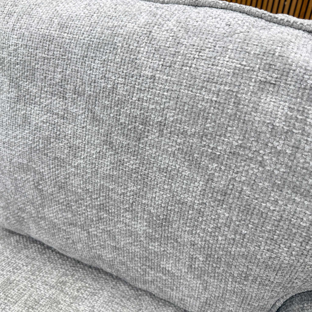 'Emilia' Silver Woven Fabric 2 Seater Sofa Furniture Village
