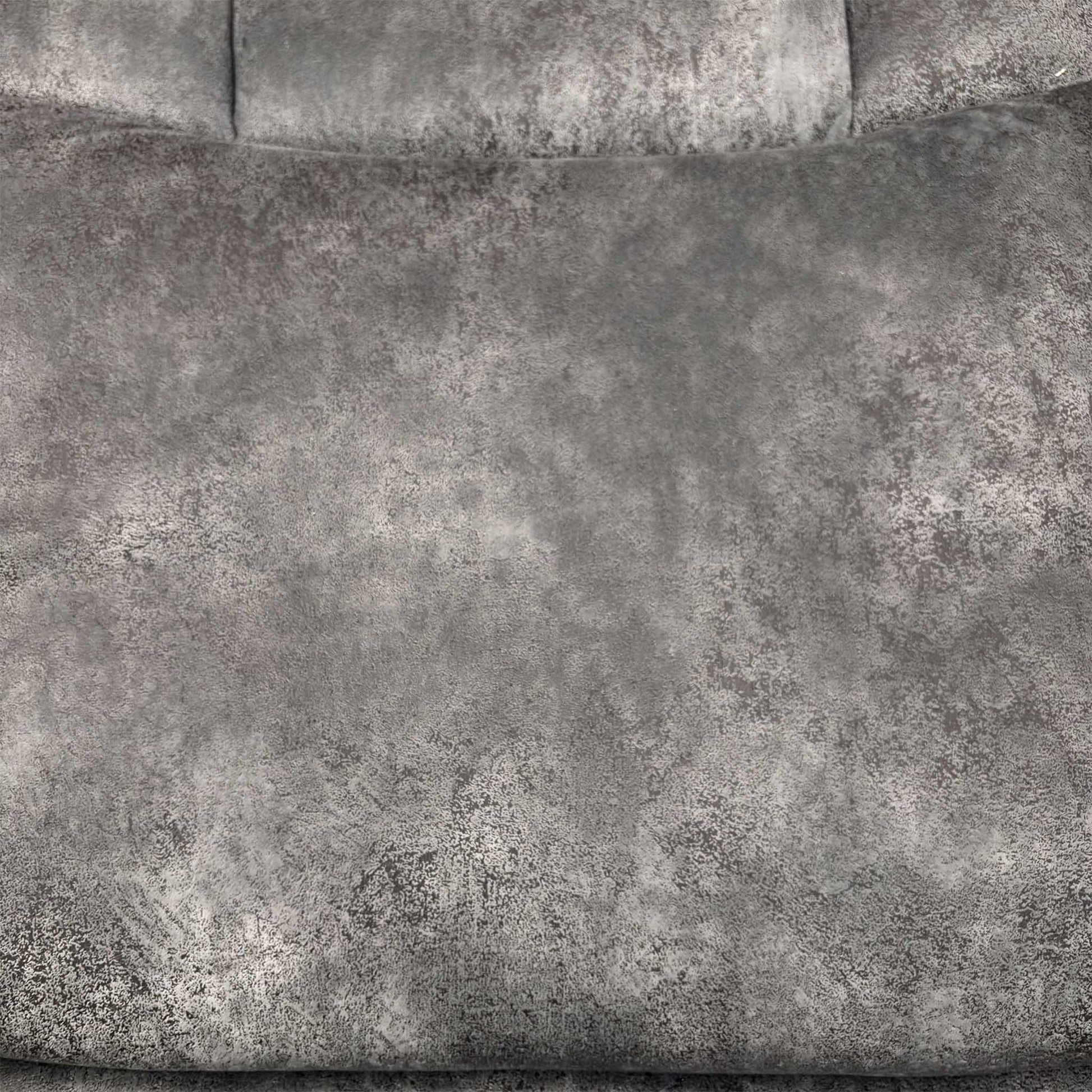 ‘Cinemax’ Marque Seal Grey Mq-0106 Velvet Fabric Set: 2 Seater Media Console Power Recliner with Power Headrests – view 10