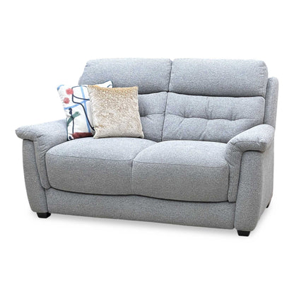 ‘Springer’ Light Grey Fabric 2 Seater Sofa Furniture Village