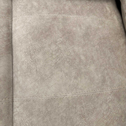 ‘Moreno’ Bfa-Bnn-R26 Cream Velvet Fabric 2 Seater Power Recliner Sofa with Power Headrests Furniture Village