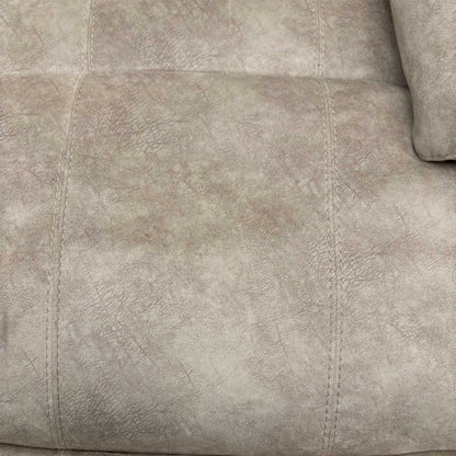 ‘Moreno’ Bfa-Bnn-R26 Cream Velvet Fabric 2 Seater Power Recliner Sofa Furniture Village