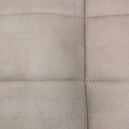 ‘Luno’ Taupe Faux Leather Low Bench Furniture Village