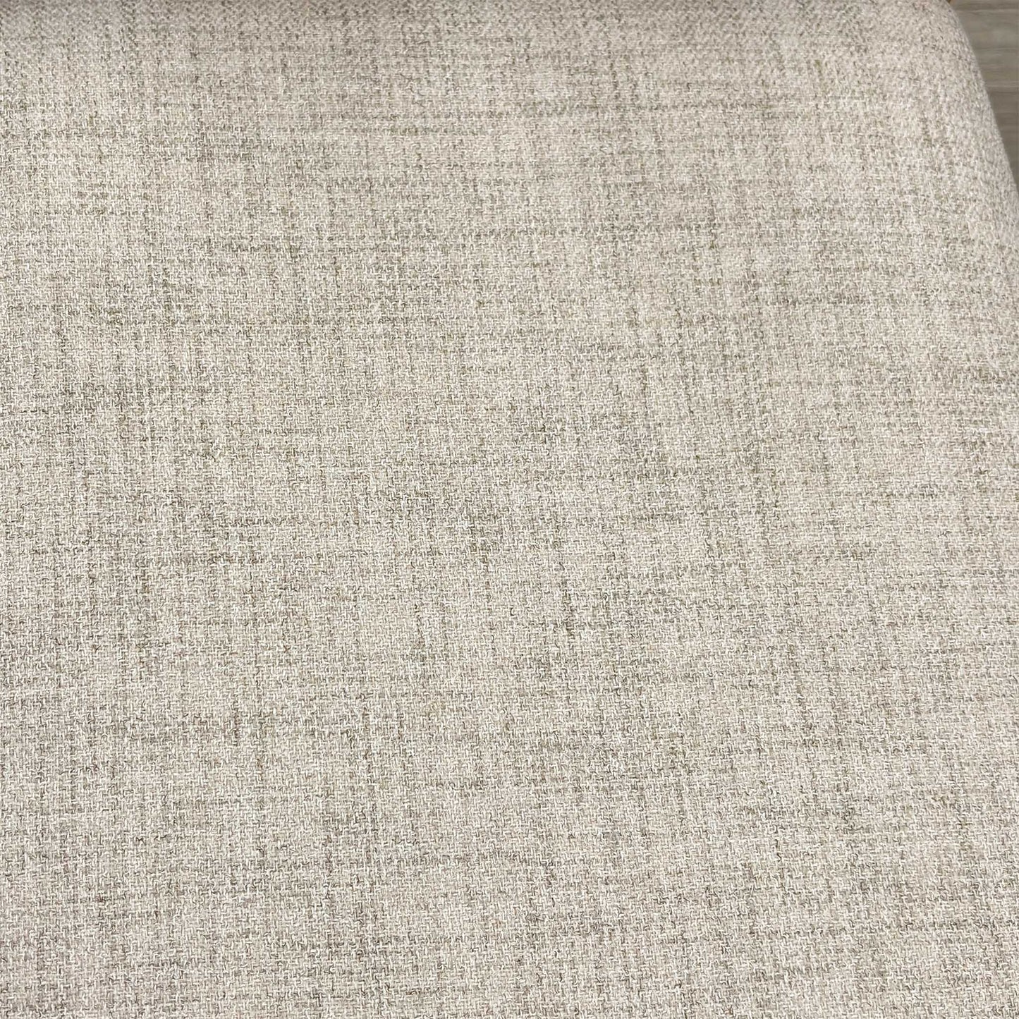 Furnitureland ‘Augusta’ Clay Light Grey Fabric Set of 4 Wooden Slatted Back Dining Chairs Furniture Village