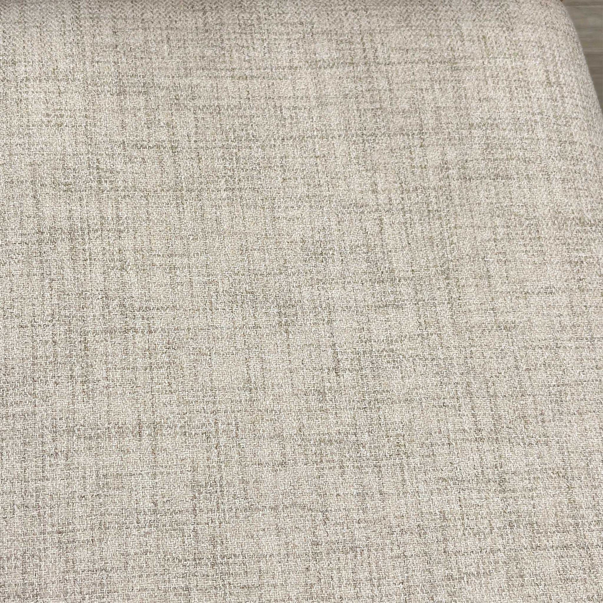 Furnitureland ‘Augusta’ Clay Light Grey Fabric Set of 4 Wooden Slatted Back Dining Chairs Furniture Village
