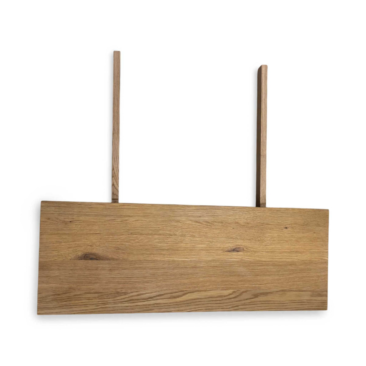 ‘Earth’ Solid Light Oak 35cm Extension Leaf for Star Base Dining Table – view 5