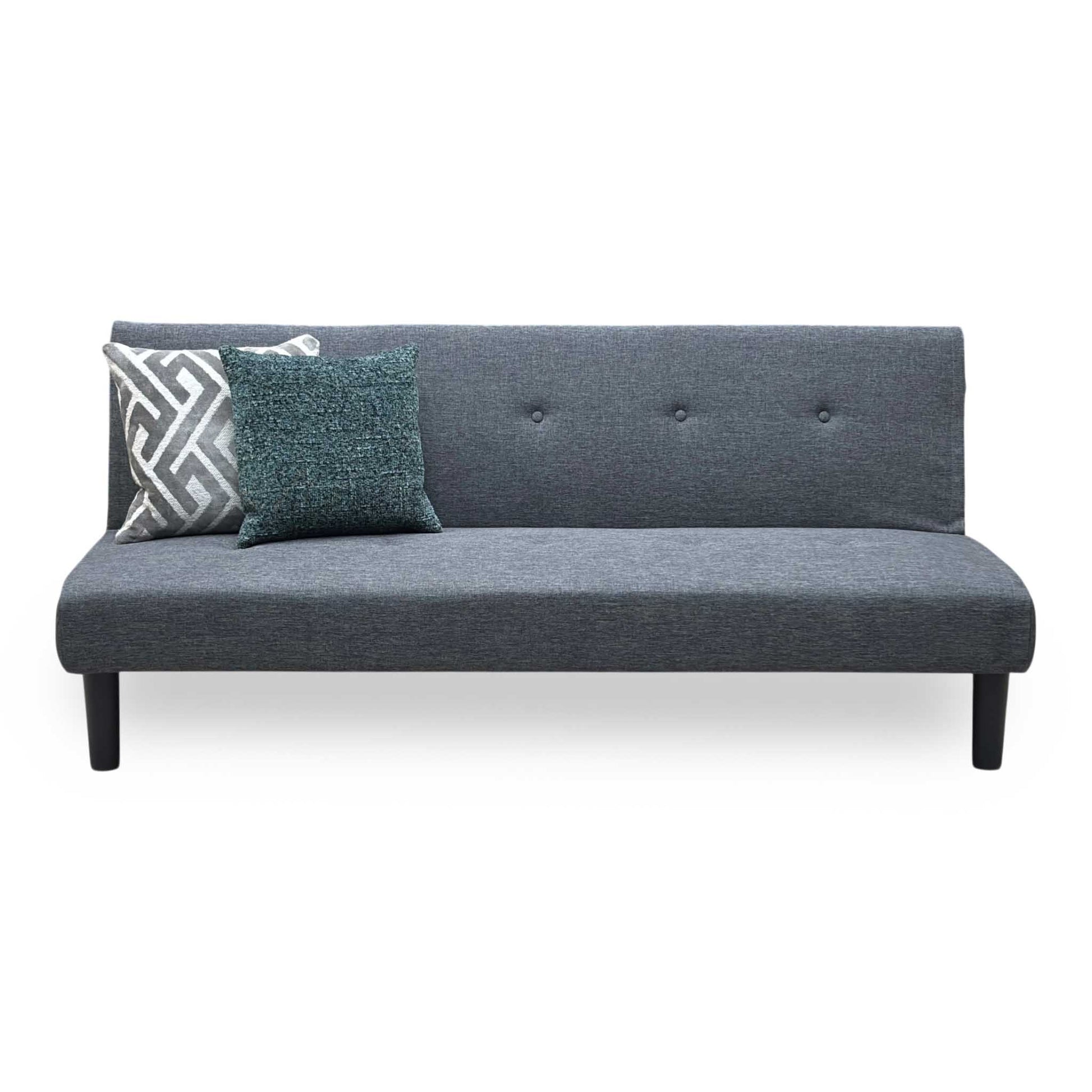 ‘Dax’ Dark Grey Fabric Sofa Bed Very.com